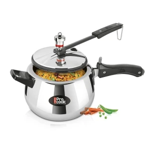 Milton Triply Pressure Cooker ProCook Curve 5 Ltr